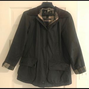Barbour Tartan Waxed Jacket